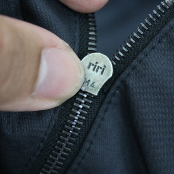 VTG Jil Sander Rare Piece Riri  Black Jacket J242 - Picture 4 of 7